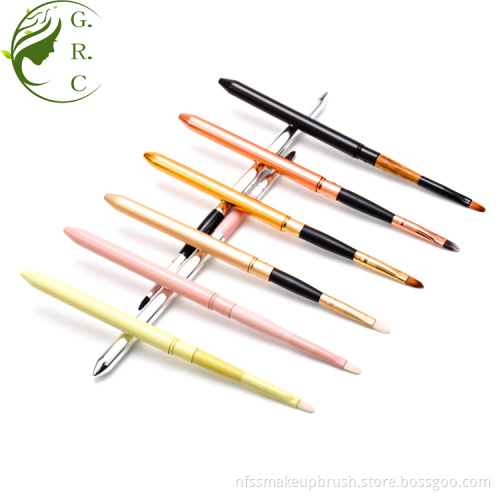 Best Retractable Lip Cosmetic Brush Makeup
